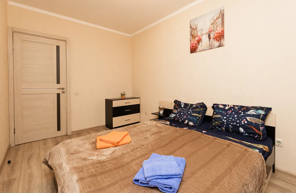 Просторная двухкомнатная квартира с большим балконом