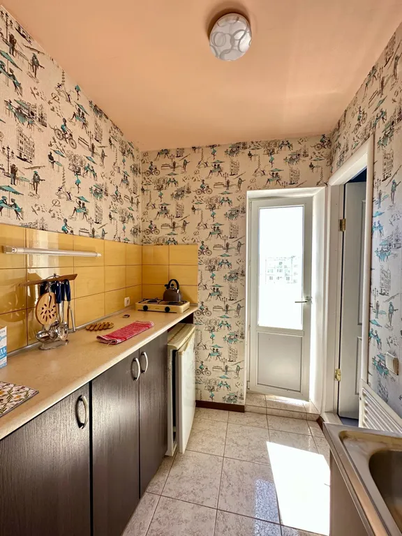 Однокомнатная в центре города с верандой