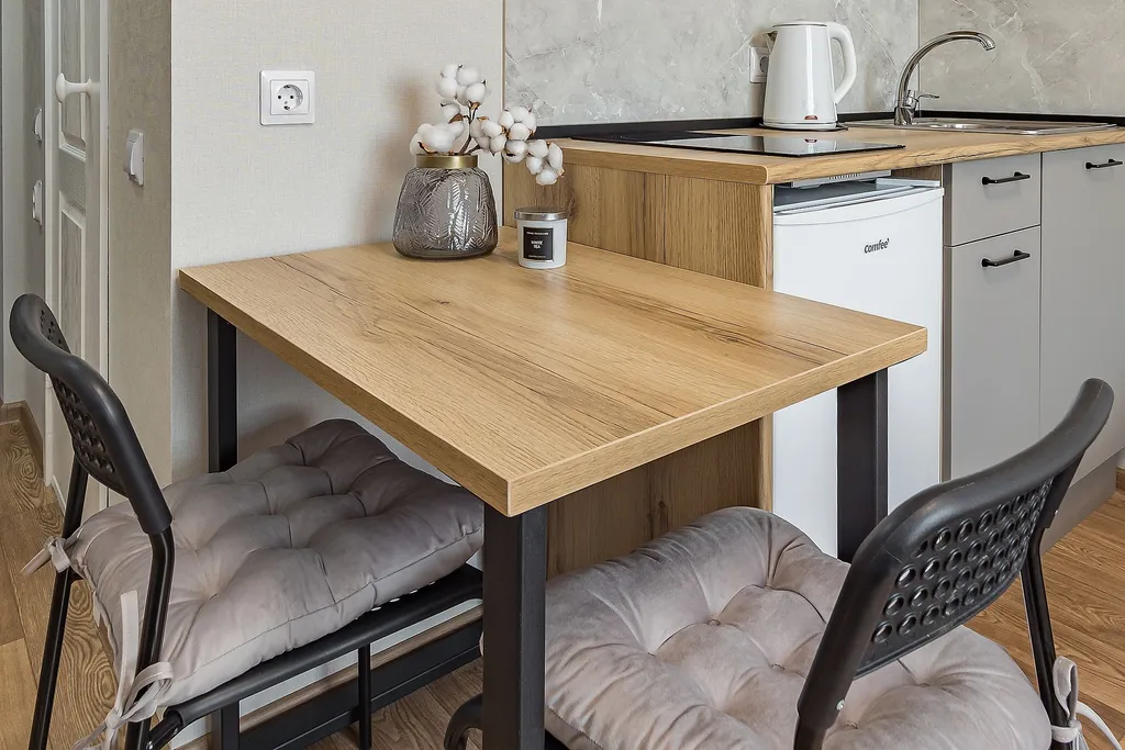 Уютная квартира-студия в современном ЖК Бурнаковский