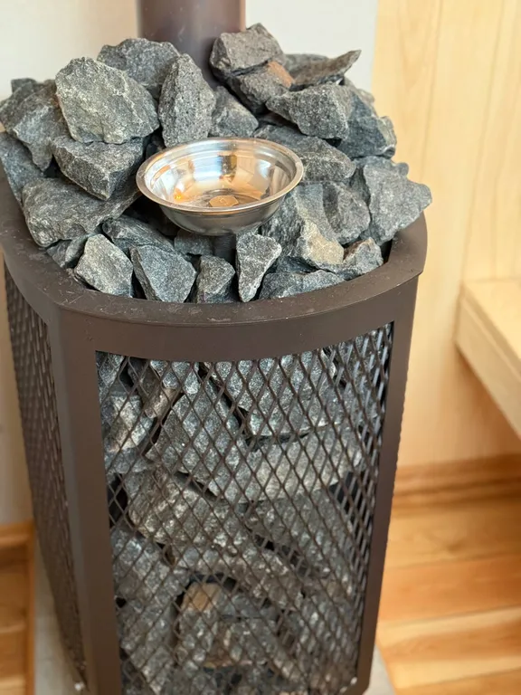 Уютный домик за городом с баней и горячим чаном