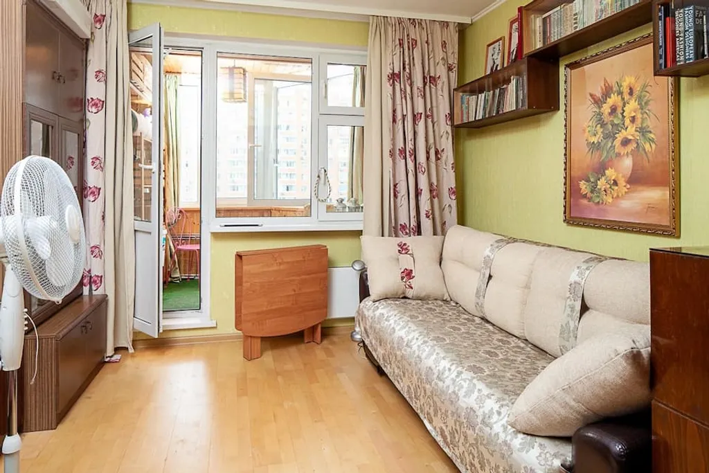 Квартира Уютная комната Spring с климат-контролем в Таганском районе — Москва
