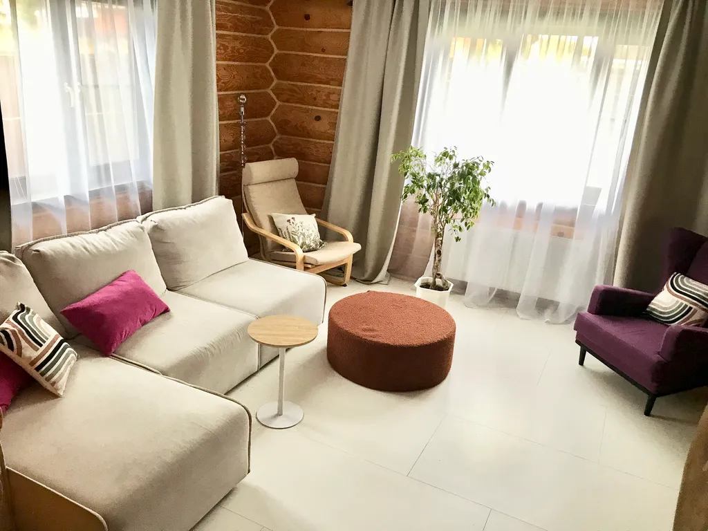 Загородный дом с русской баней на дровах