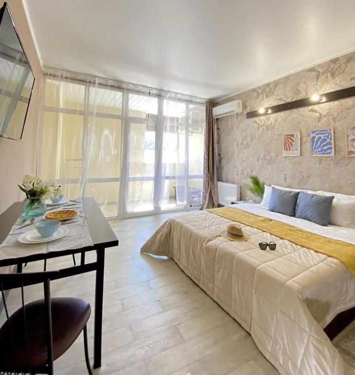 Квартира Сочи, новый апартамент в Лоо, 7 мин. до моря, рядом вся инфраструктура — аренда посуточно в Лоо