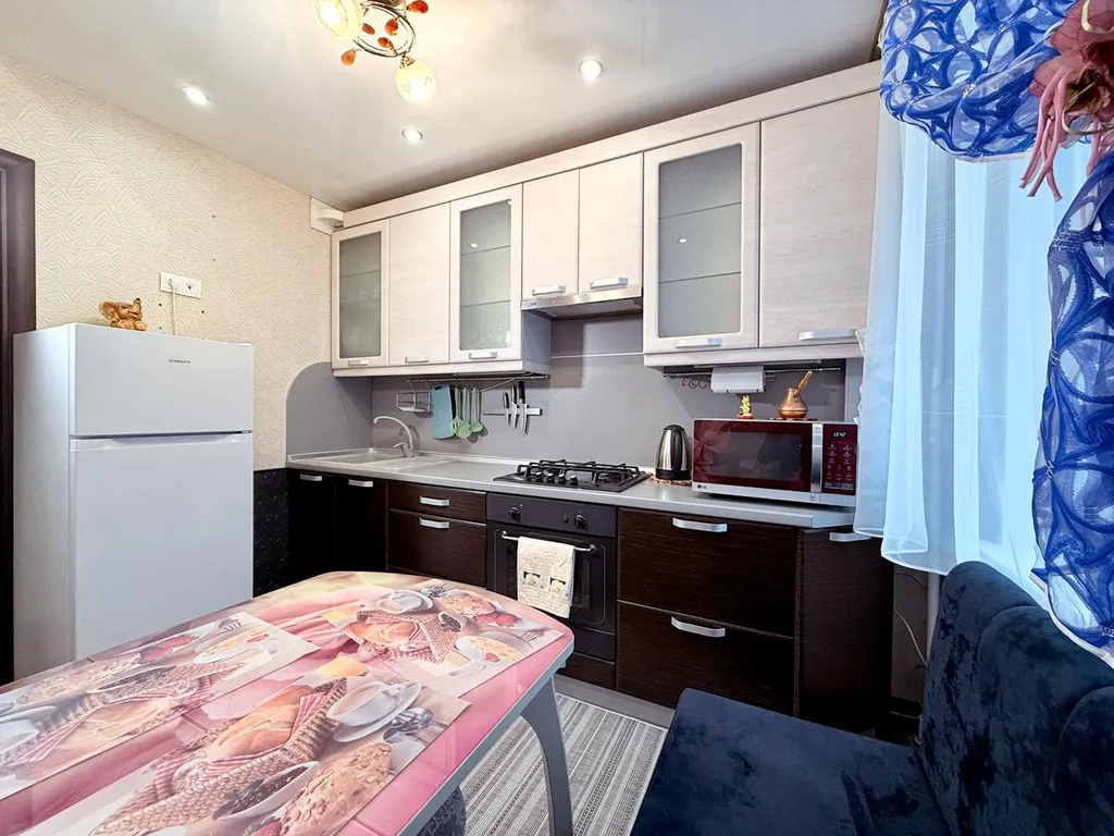 Уютная трехкомнатная квартира