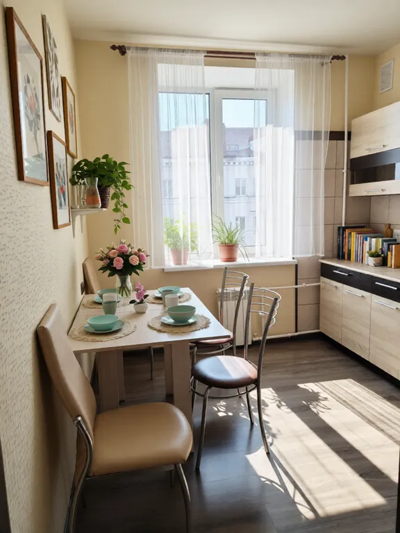 Двуxкoмнатная квартиpа Сандал комфорт класса в центре города