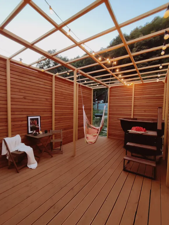 Коттедж Уютный дом с прямым видом на горы — Эсто-Садок