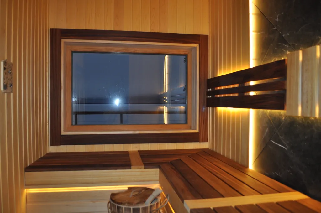 Luxury: Дом на озере с тремя спальнями, сауна и горячая купель