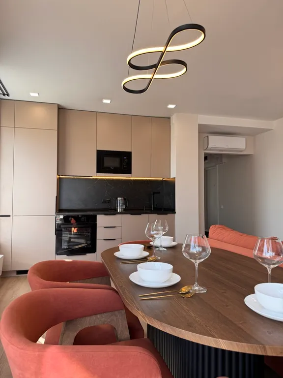 Квартира Евро-трёхкомнатная квартира с потрясающим видом на город у метро Аминьевская — Москва