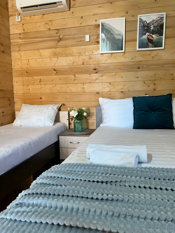 Уютный эко-коттедж под ключ Домик в деревне