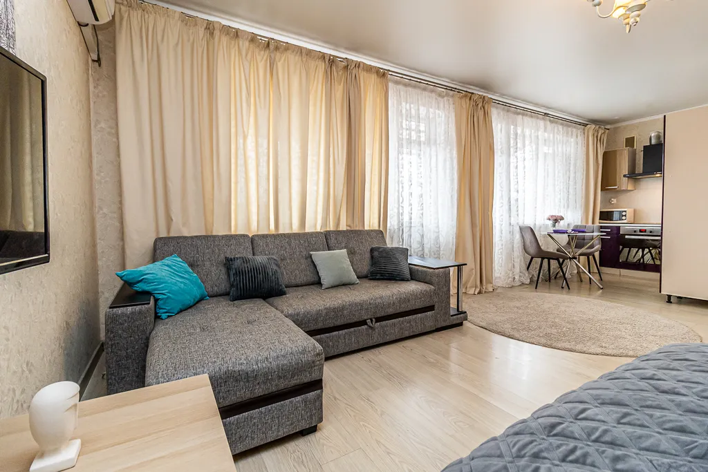 Квартира Квартира Уютная студия в 7 мин от Парка Краснодар — Краснодар