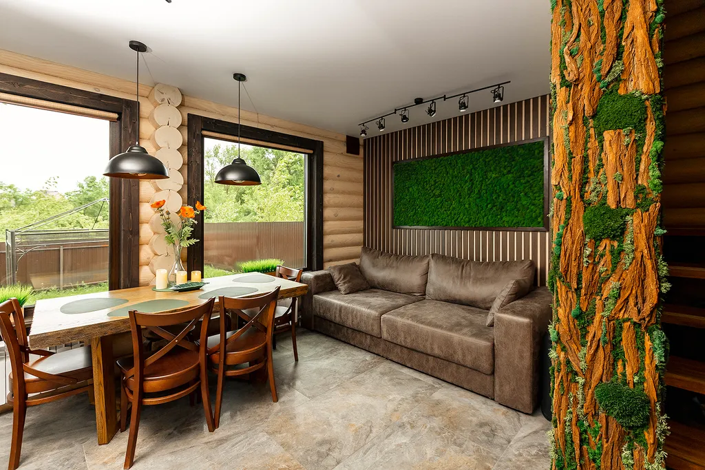 Дом Берег мечты 36 с баней на берегу реки