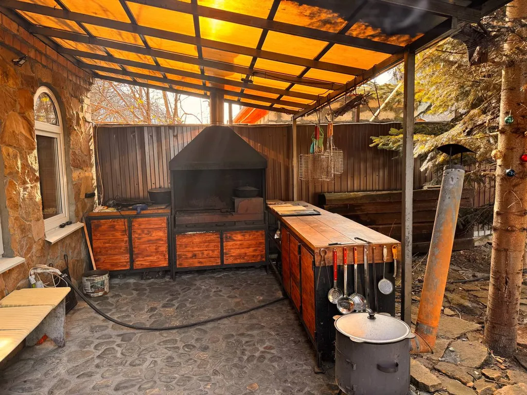 Коттедж Дом с баней и озером — Теберда