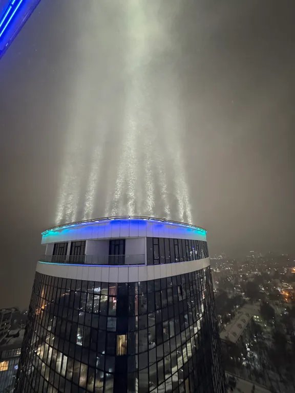 Небо22, номер в Пентхаусе, самый роскошный Ижевск, Джакузи на балконе