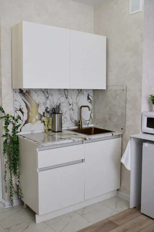 Стильная студия с уютным интерьером в Саранске