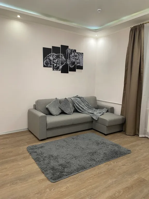 Двухкомнатные апартаменты с камином и террасой