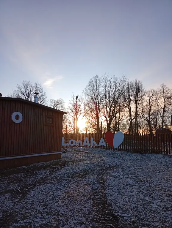 2-к. дом с сауной и балконом на реку