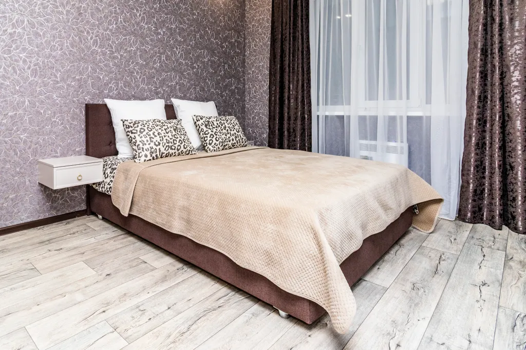 Просторная однокомнатная квартира с кухней гостиной