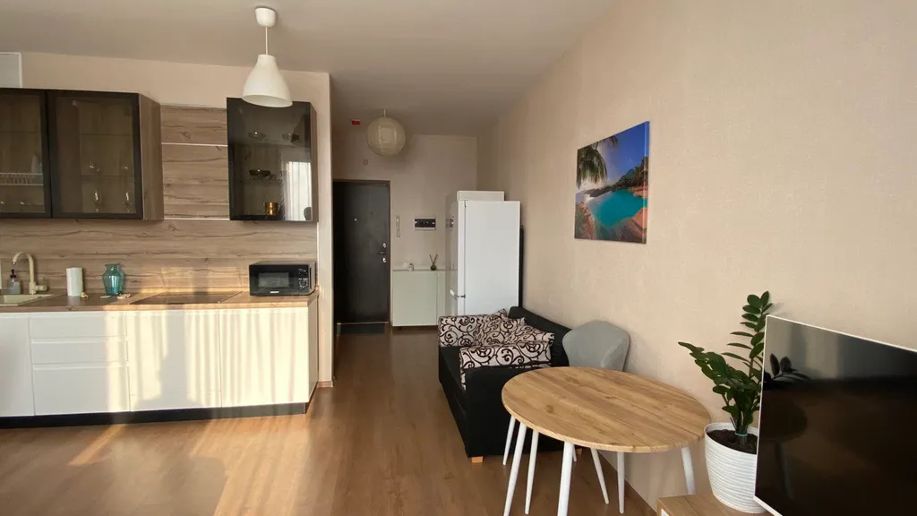 Стильная квартира-студия с шикарным видом