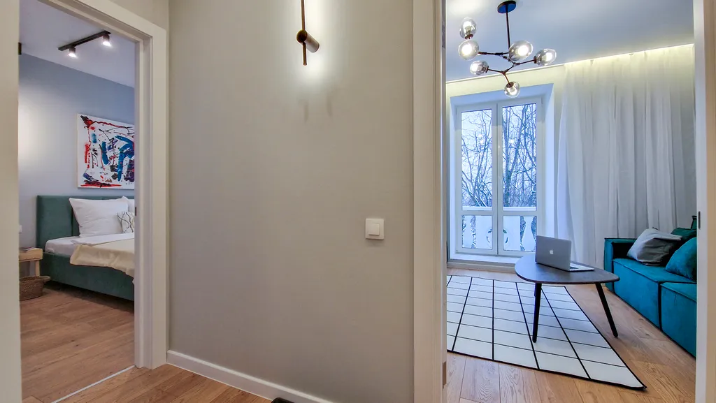 Квартира Квартира GoldenRing-Apartments, двухкомнатный люкс с балконом, центр города — Ярославль