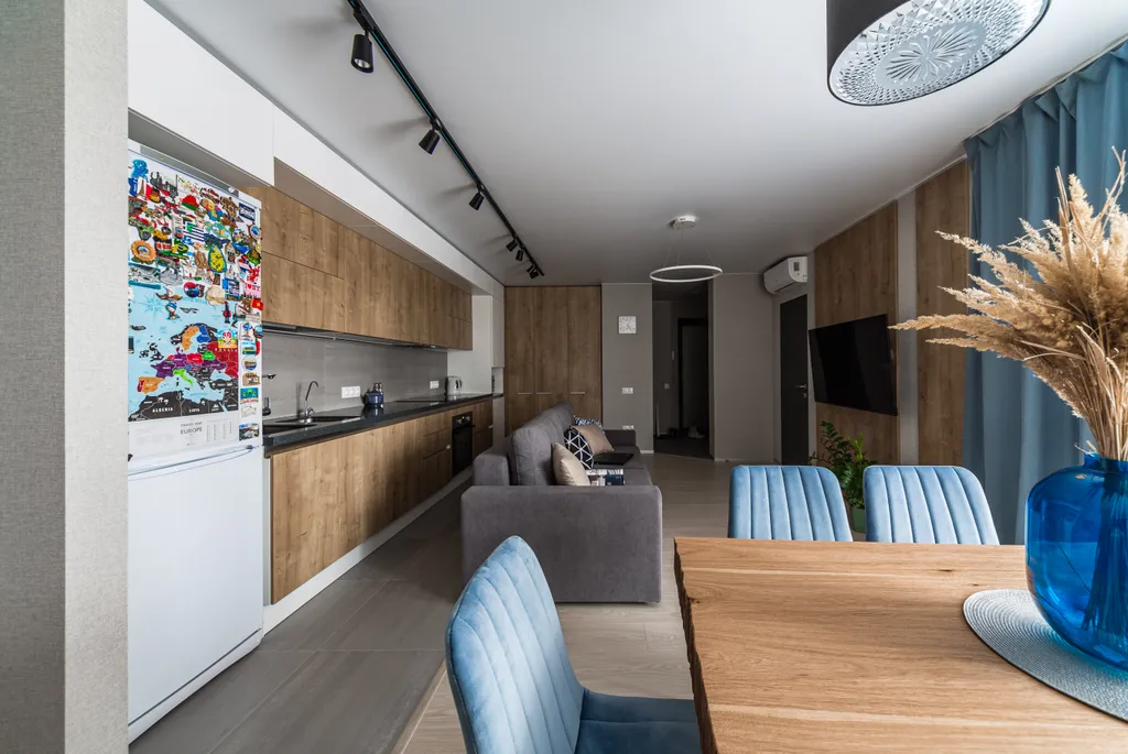 Просторная квартира с двумя спальнями в центре