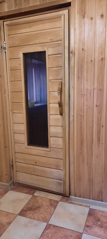 Двухэтажный дом с баней