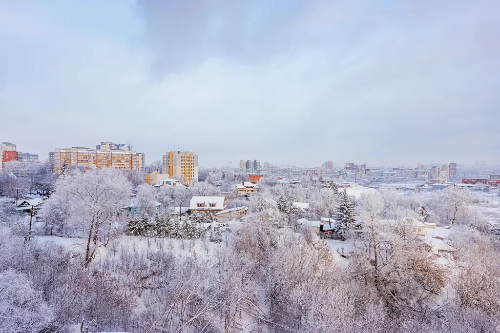 Квартира Квартира Уютная студия, красивый вид — Нижний Новгород