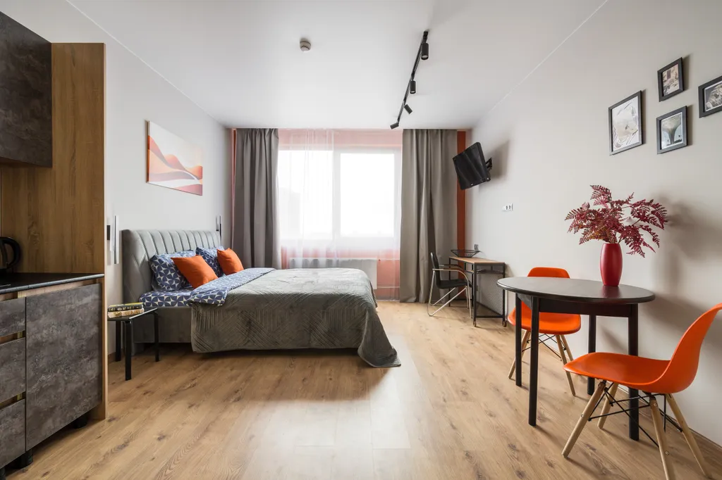 Квартира Квартира Студия в Кировском Авенире в 10мин от метро Автово — Санкт-Петербург