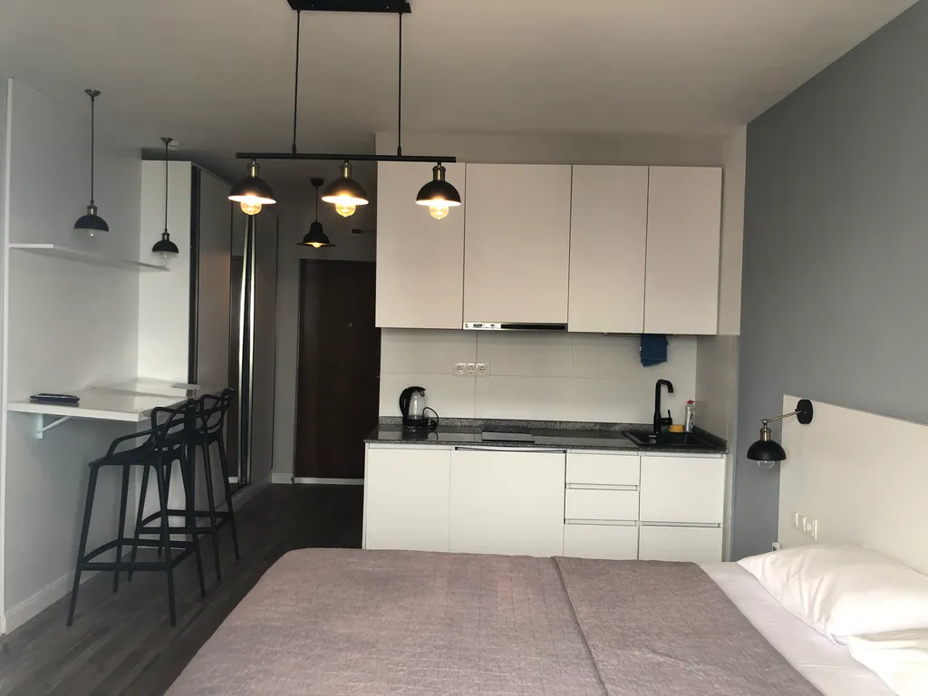 Студия с видом на море