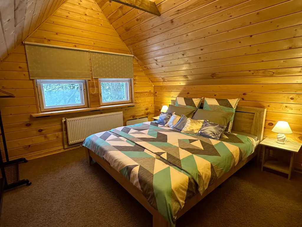 Дом с баней и чаном