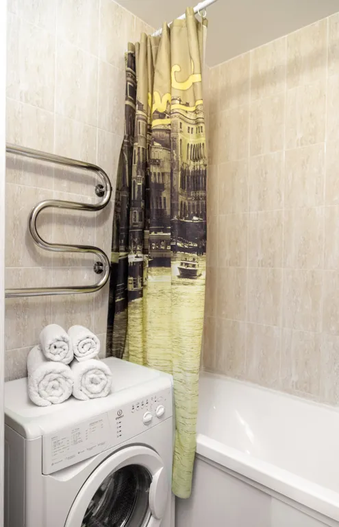 Просторная двухкомнатная квартира на берегу Енисея