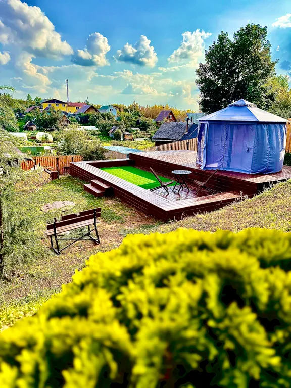 Дом с баней на дровах