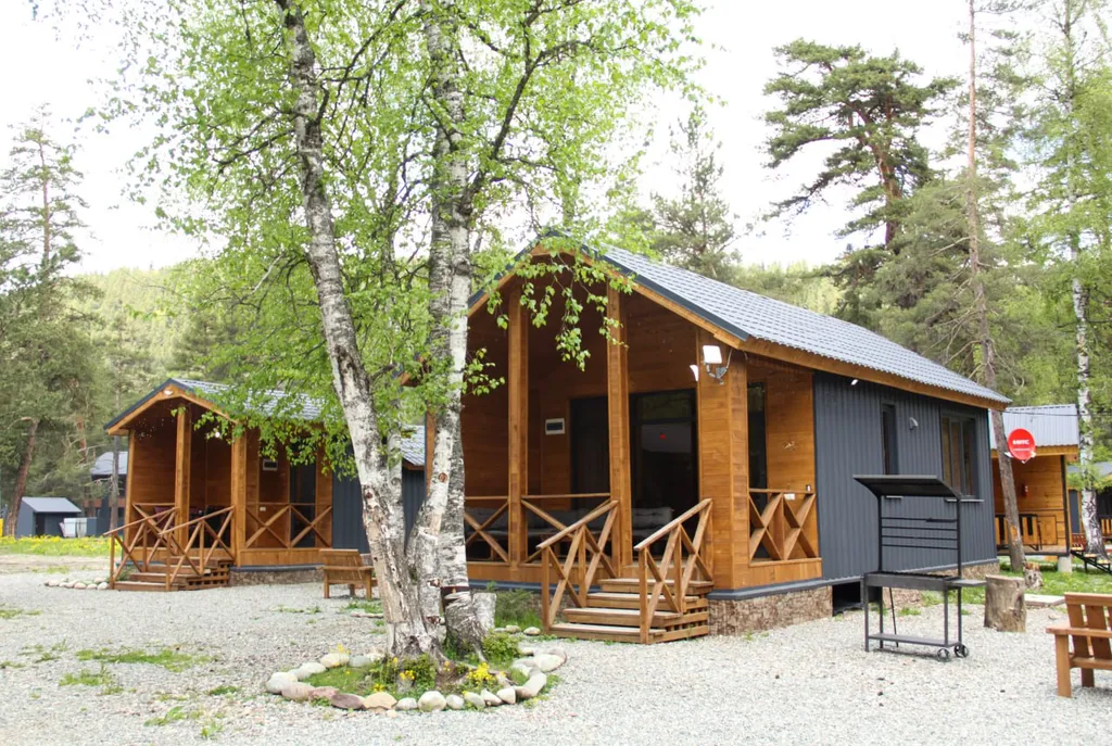 Коттедж Коттедж Шале в сосновом лесу — Архыз