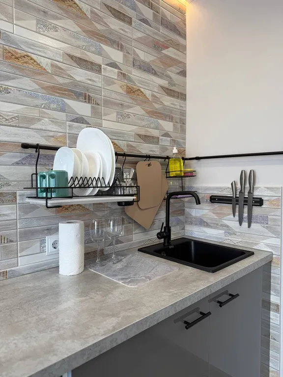 Стильная студия для пары, идеально для романтического отдыха