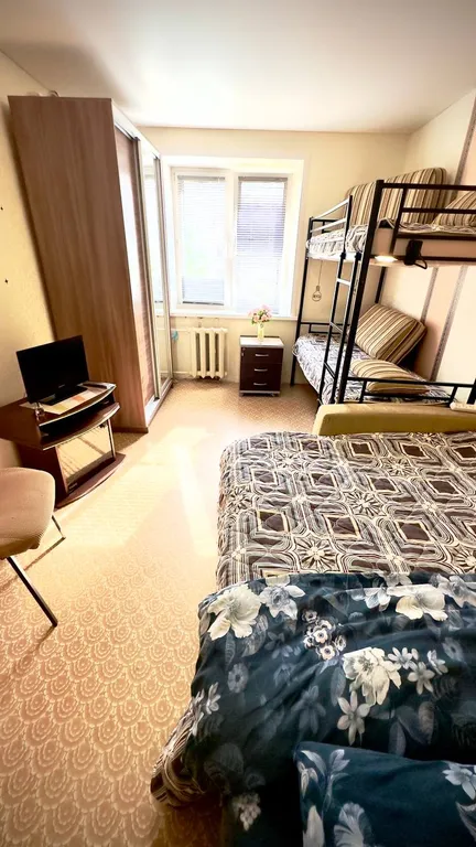 Просторная квартира для спокойного отдыха в развитом микрорайоне