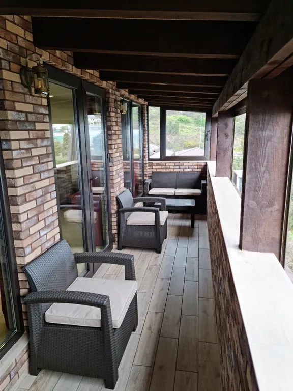 Люкс студия возле парка с видом на море