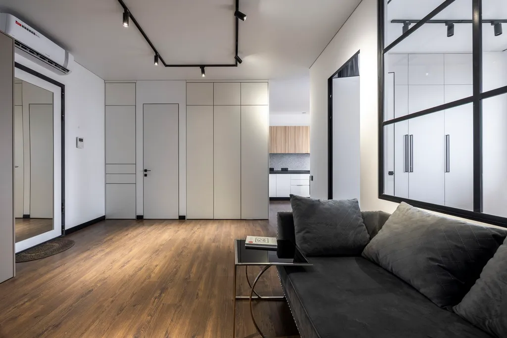 Квартира Квартира Дизайнерская двушка с камином у ЦСКА — Москва