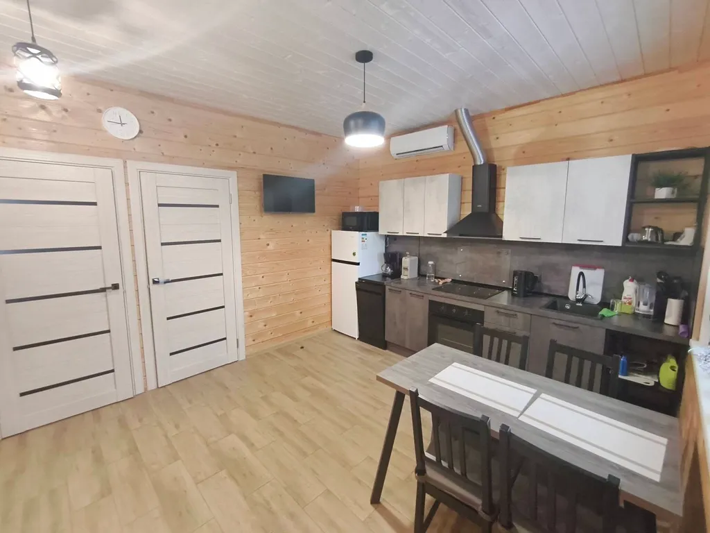 Дом с сауной и барбекю