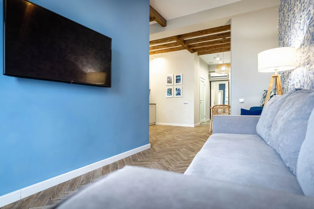 Дизайнерская квартира у моря в центре 5 минут до пляжа и набережной