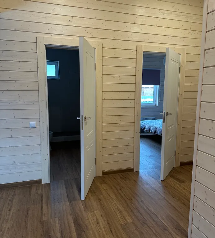 Уютный коттедж с баней недалеко от Ладожского озера