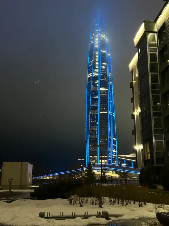 Квартира Квартира Апартамент в ЖК Лахта Плаза — Санкт-Петербург