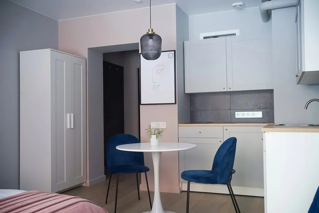 Квартира Квартира Современная студия Сиреневая у озера — Калининград