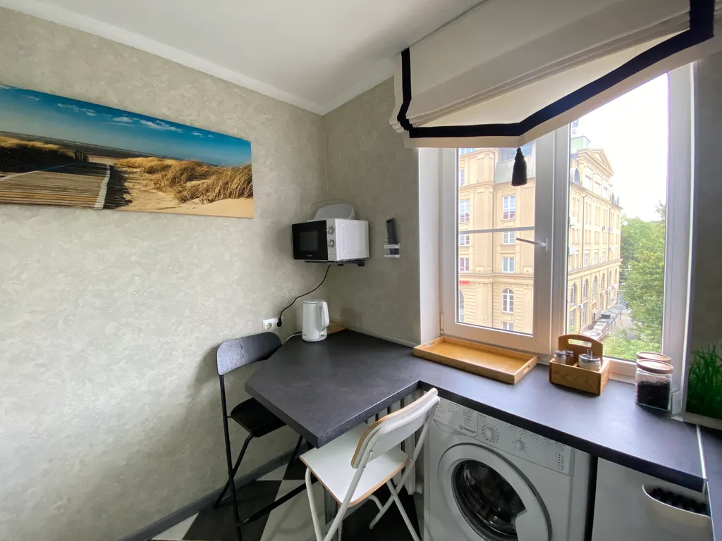 Квартира Квартира Уют и комфорт с прекрасным видом в центре города — Калининград