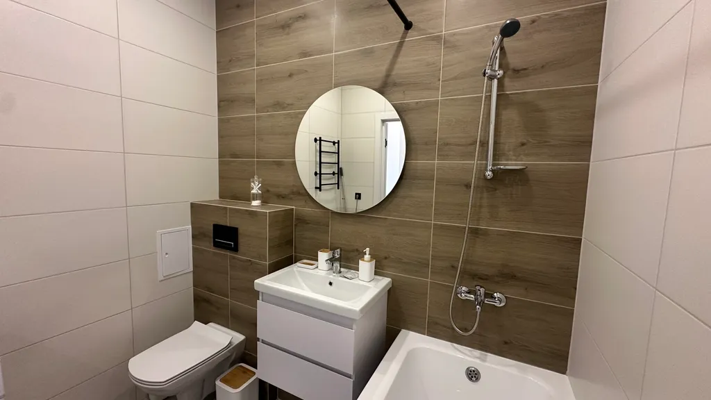 Квартира Квартира Уютная студия с панорамным видом на реку Кубань — Краснодар