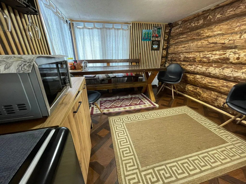 Коттедж Дом-баня с шикарным видом из окна и сибирским банным чаном — Васькино