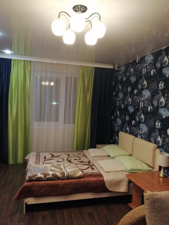 Однокомнатная квартира с красивым видом на город.