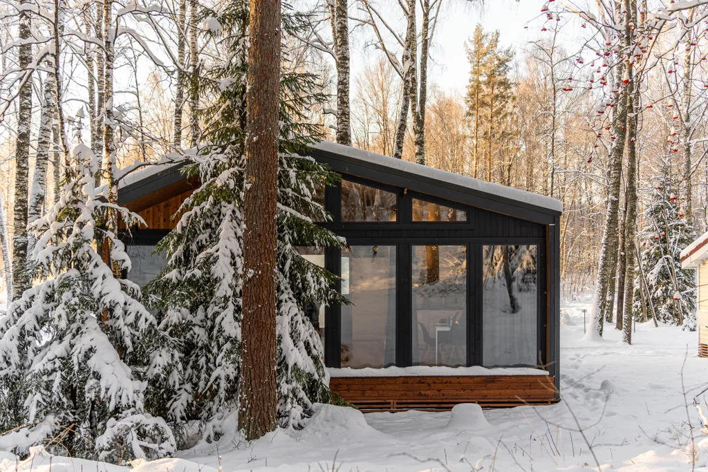 Дом с видом на лес