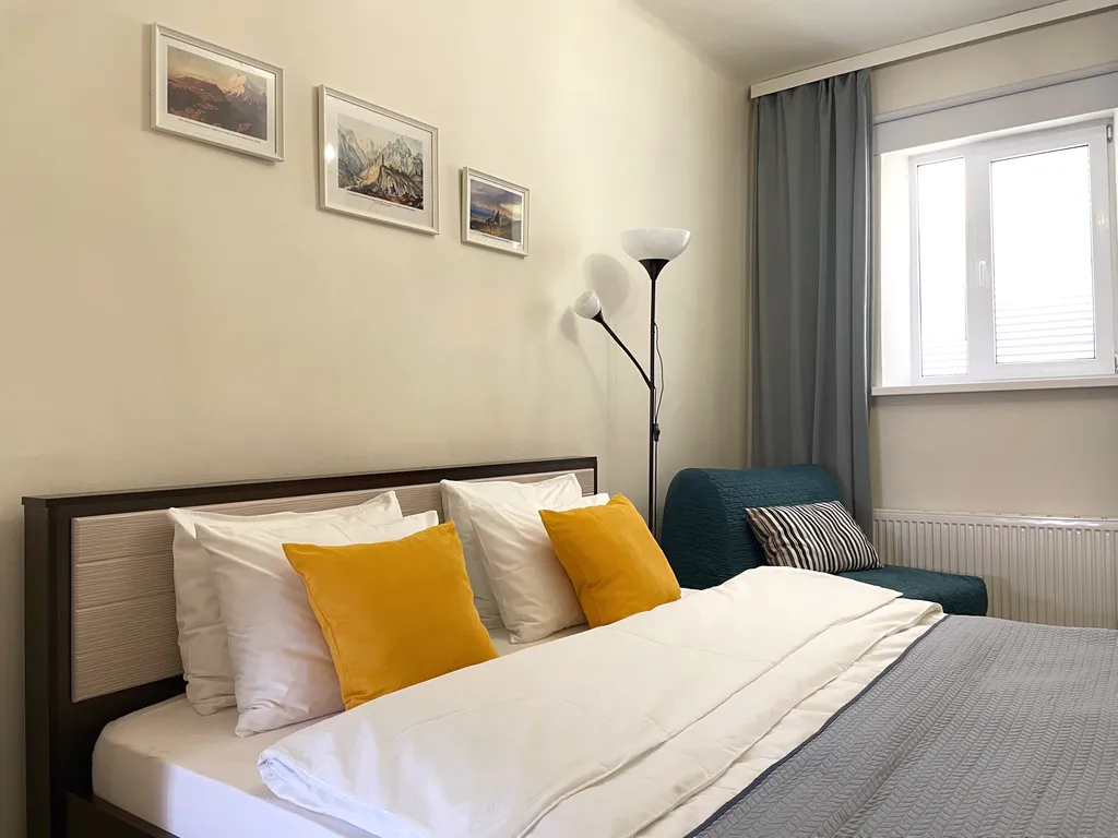 Студия в курортной зоне с аутентичной печью