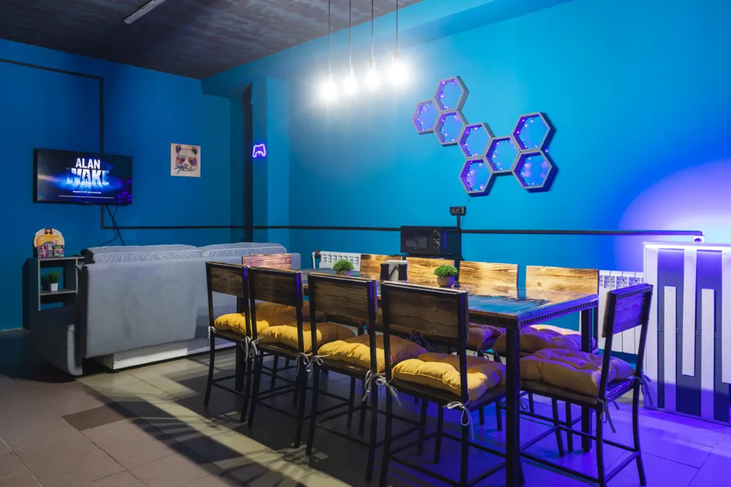 Квартира в стиле Лофт с караоке для дня рождения