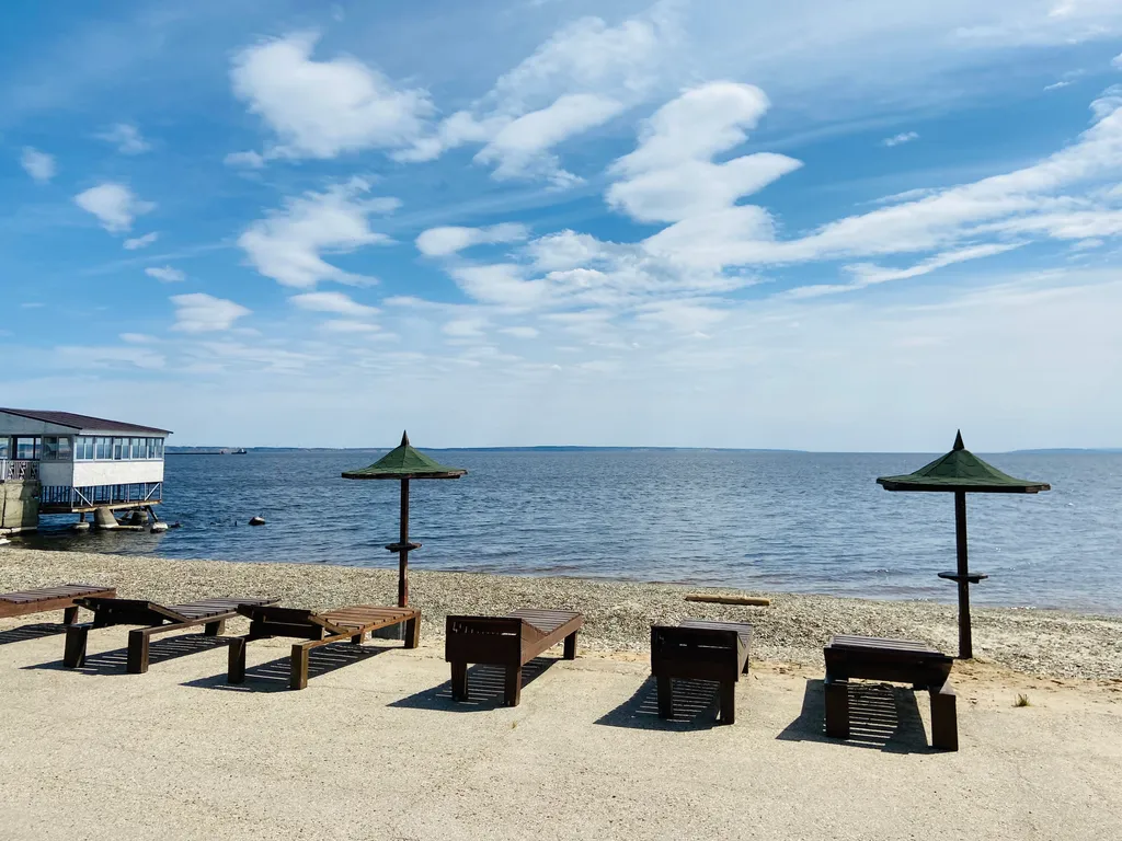 Уютный коттедж с мангалом и видом на Волгу