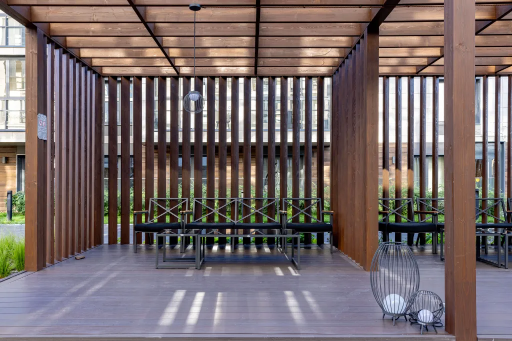 Апарт Wood Resort рядом с Финским заливом в доме с бассейном и сауной